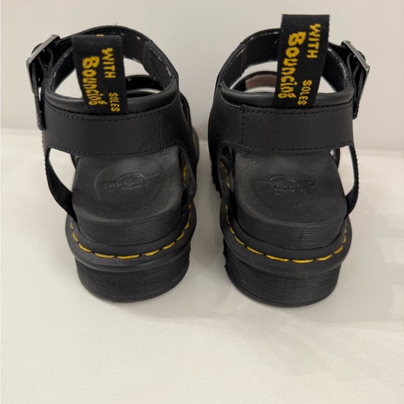 Dr. Martens Blaire Hydro Leather Gladiator Sandals, size 38 (US 7) - Picture 6 of 7